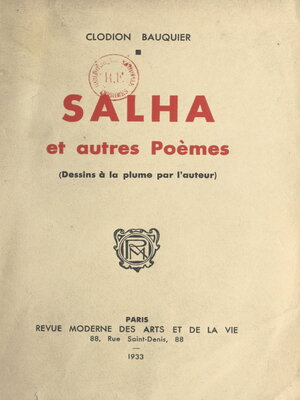 cover image of Salha et autres poèmes
